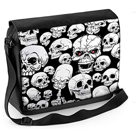 Tribal T-Shirts Skull Garden Messenger Bag Cover
