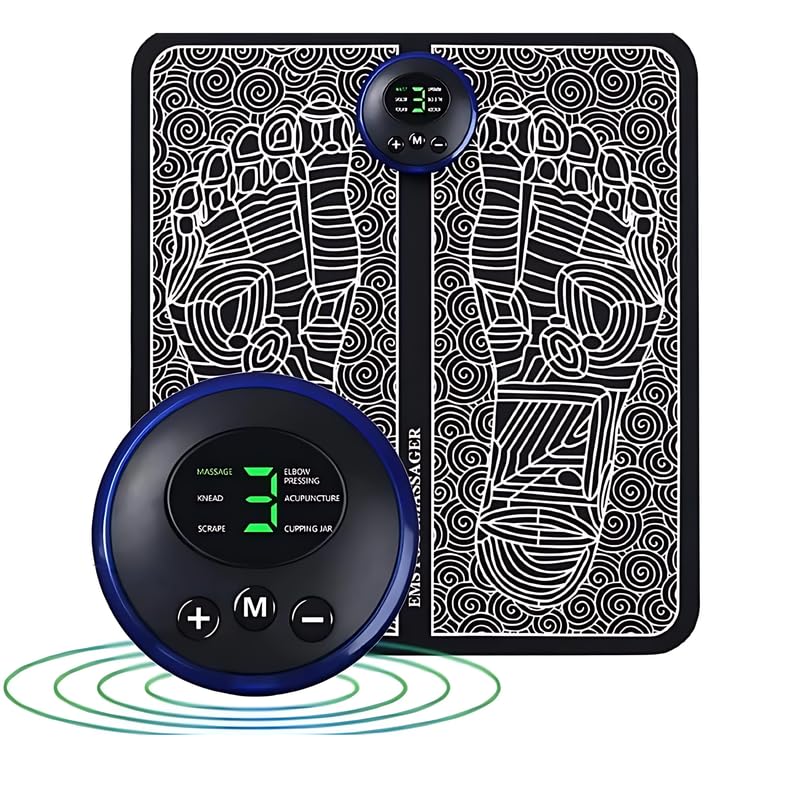 Drumstone (November 𝟭𝟲 𝗬𝗲𝗮𝗿𝘀 𝗪𝗮𝗿𝗿𝗮𝗻𝘁𝘆 Offer) Portable EMS Foot Massager: Advanced Relaxation with Adjustable Modes and Intensity for Enhanced Foot and Leg Health (B0DD3LZZD6) Amazon Price History, Amazon Price Tracker