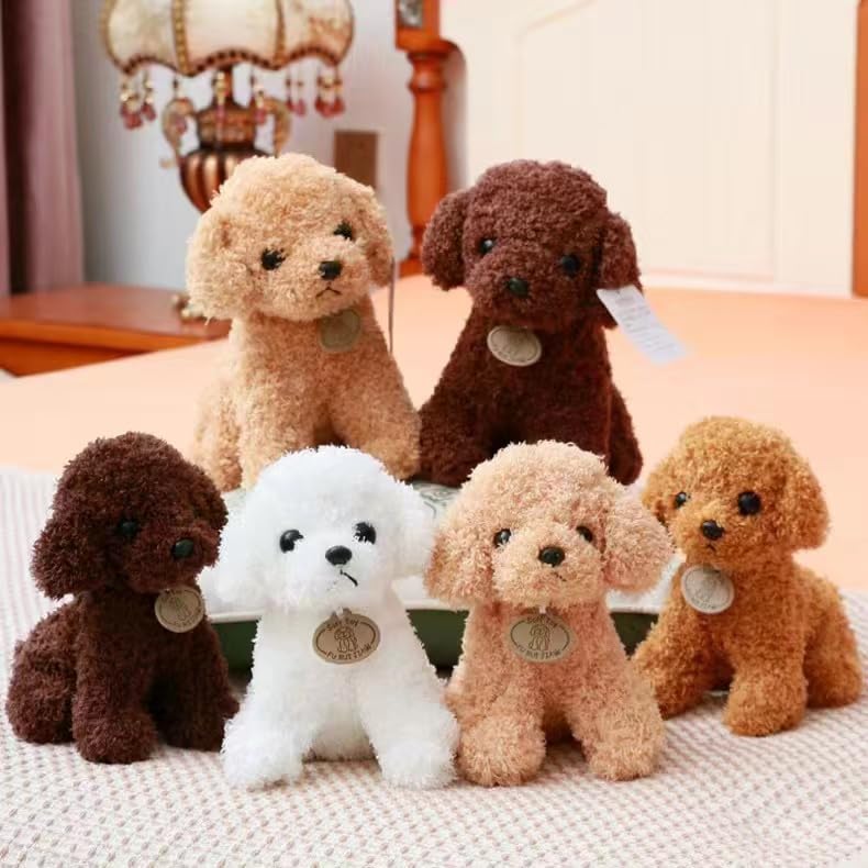 Amazon.co.jp: ZZQDPF ぬいぐるみ 犬 トイプードル 動物 いぬ