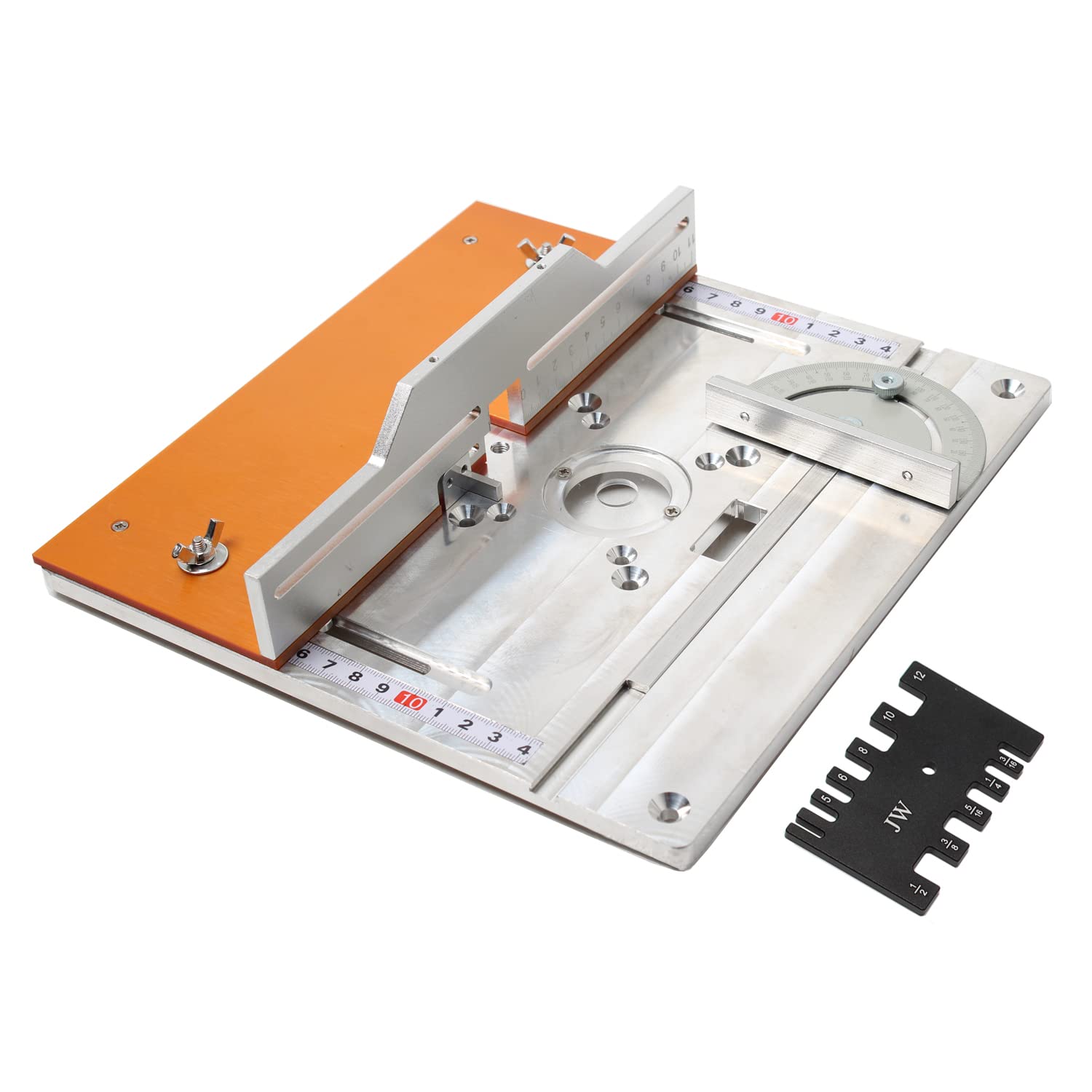 FTtool トリマーテーブルキット 面取りボード プッシュブロック 角度器 トリミング機ガイド ほぞつぎ セット トリミング機アクセサリ 効率アップ 四点セット