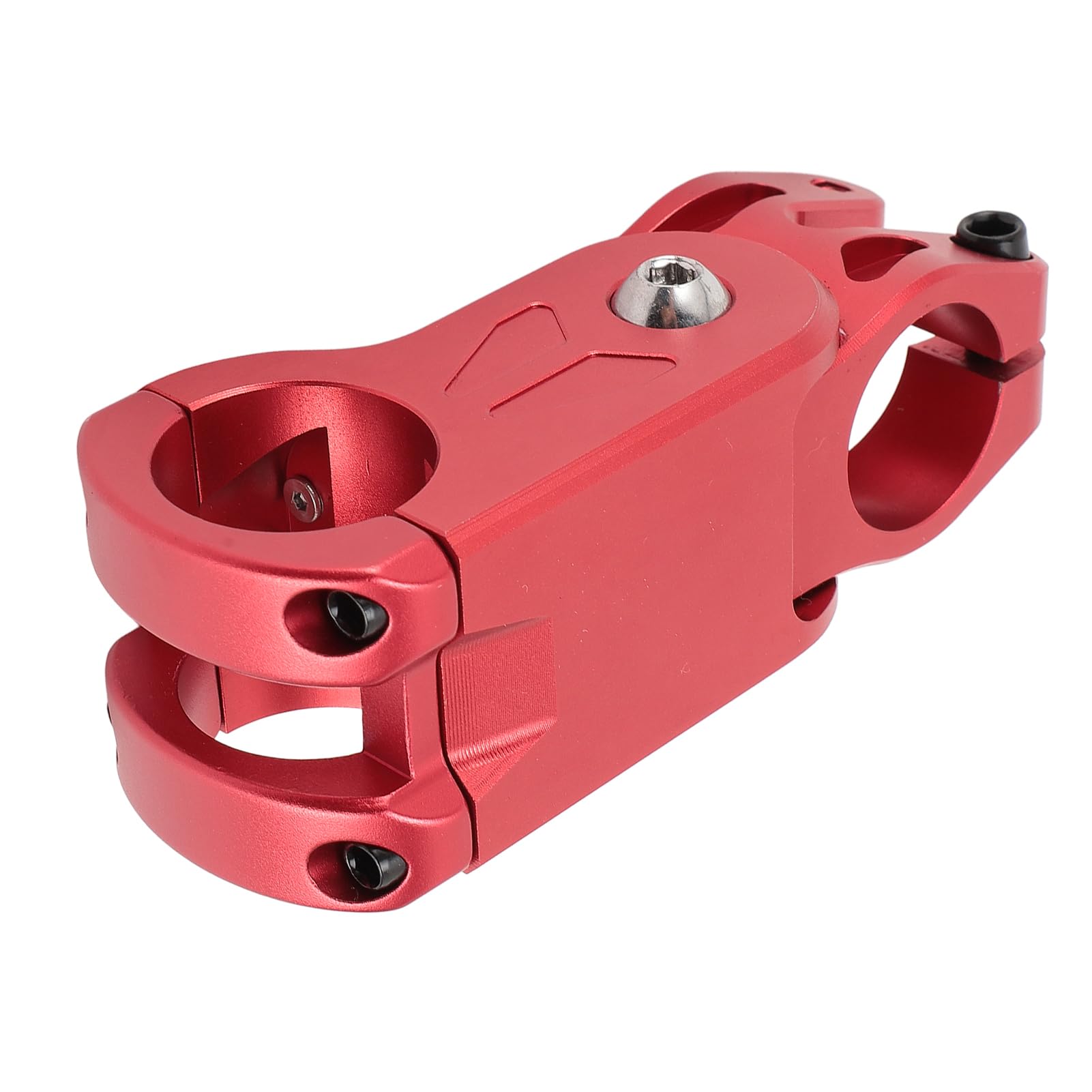 Wspornik Roweru ze Stopu Aluminium, CNC, Wspornik Roweru z Przednim Widelcem 28,6, Skok Amortyzatora 22 Mm do Roweru Górskiego Szosowego (czerwony)