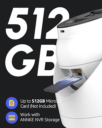 Miniatura 5 de ANNKE C1200 Cámara IP PoE de seguridad de 12MP al aire libre, cámara domo de vigilancia gran angular de 134 con IA inteligente, visión nocturna a