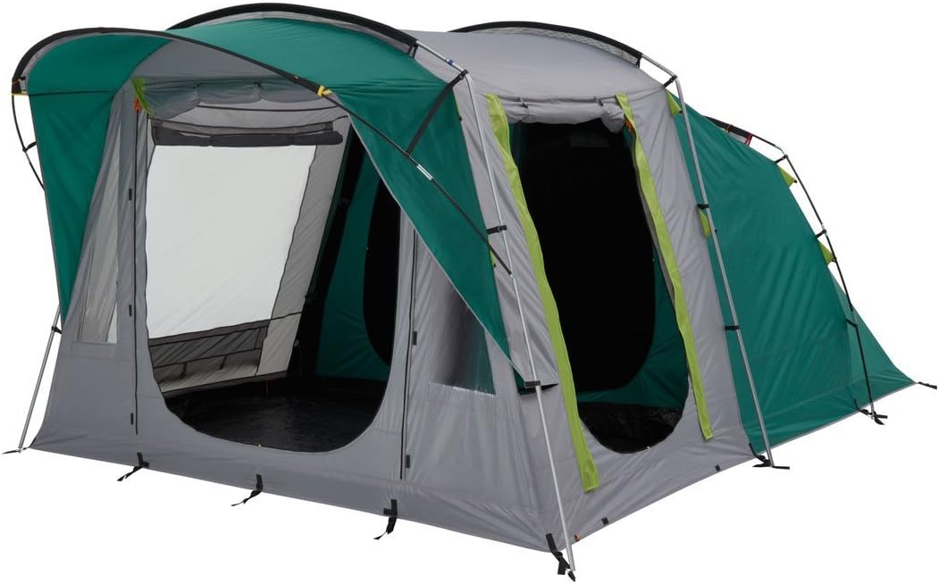 Coleman Tent Oak Canyon 4, 4 Person Family Tent with Blackout Bedroom...