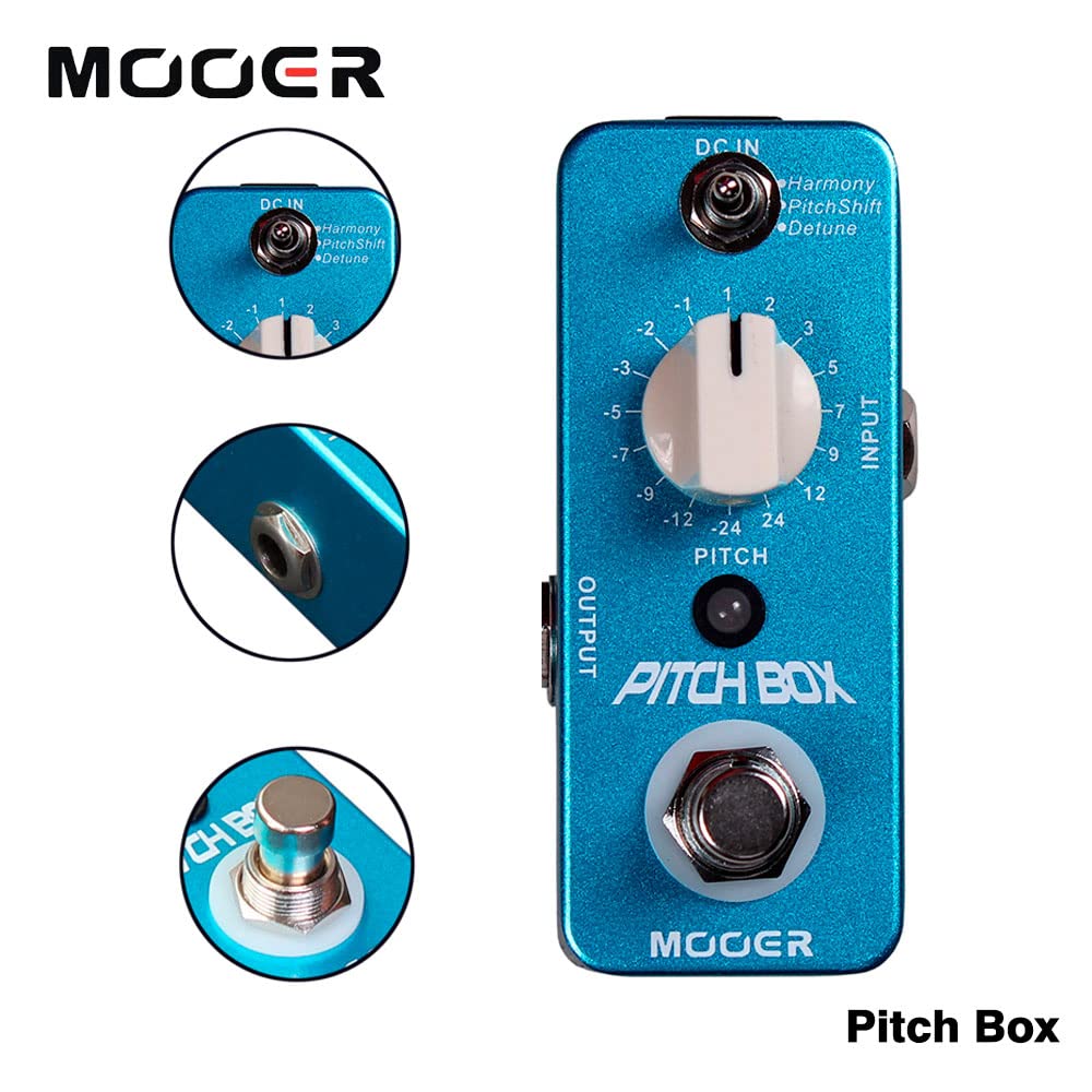 Pedal Mooer Pitch Box Harmony Pitch Shifting - MPS1 - PD0806