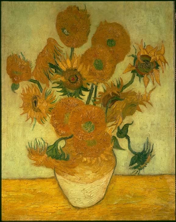Peinture sur toile salon image sur toile nordique Vincent Van Gogh fleurs vase