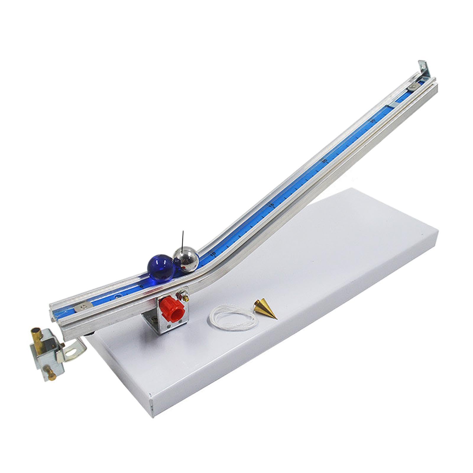 EHJRE Collision Motion Experiment Apparatus DIY Assembly Manual Pointer Demonstration Teaching Aids for Students Teachers School