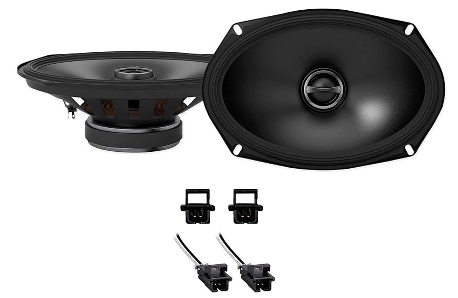 カーオーディオ ALPINE 2-Way Speaker System 6963HX 6\"x9\" ALPINE 2-Way Speaker System 6963HX 6