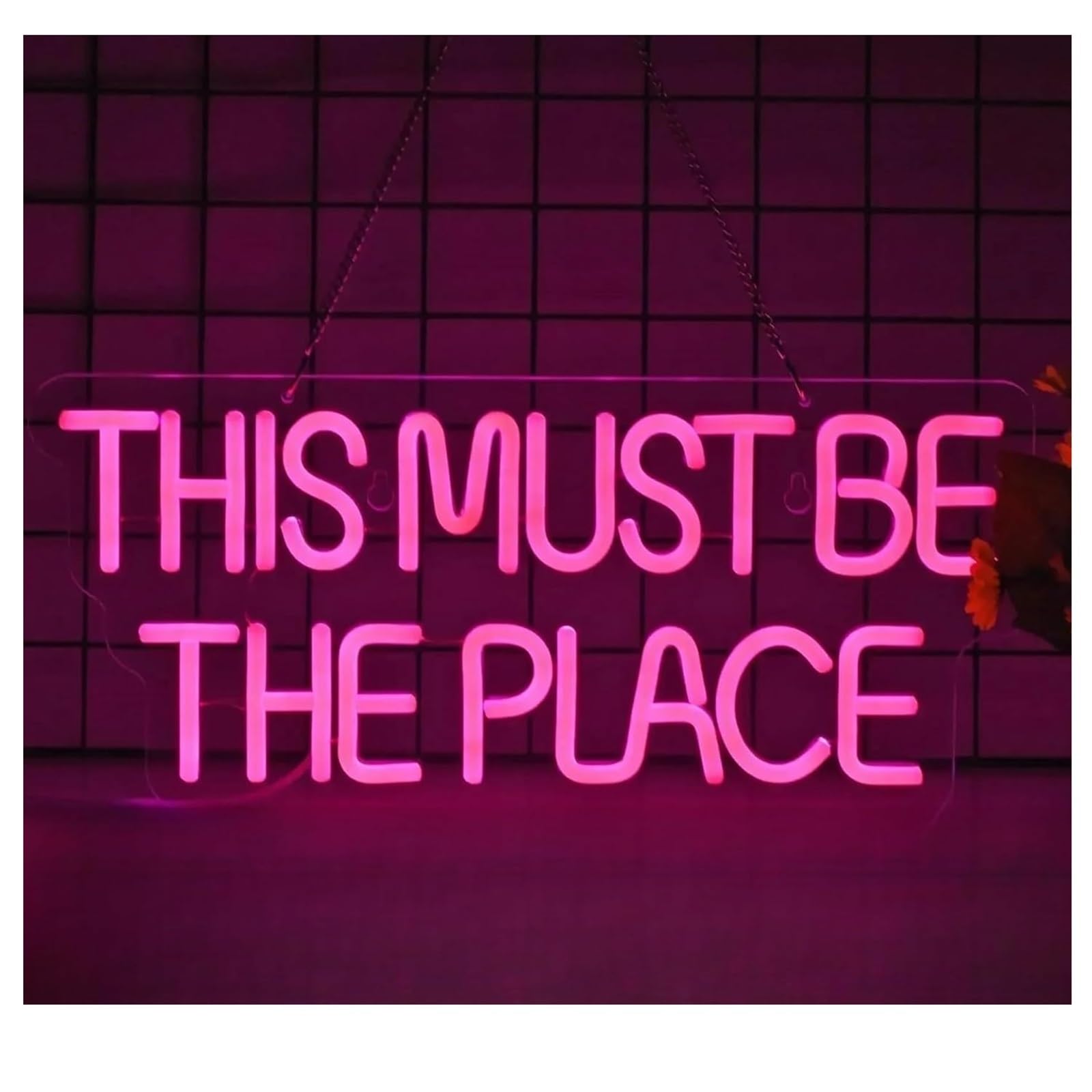 Neon lamp For neon Sign THIS MUST BE THE PLACE for custom Dimmable Light