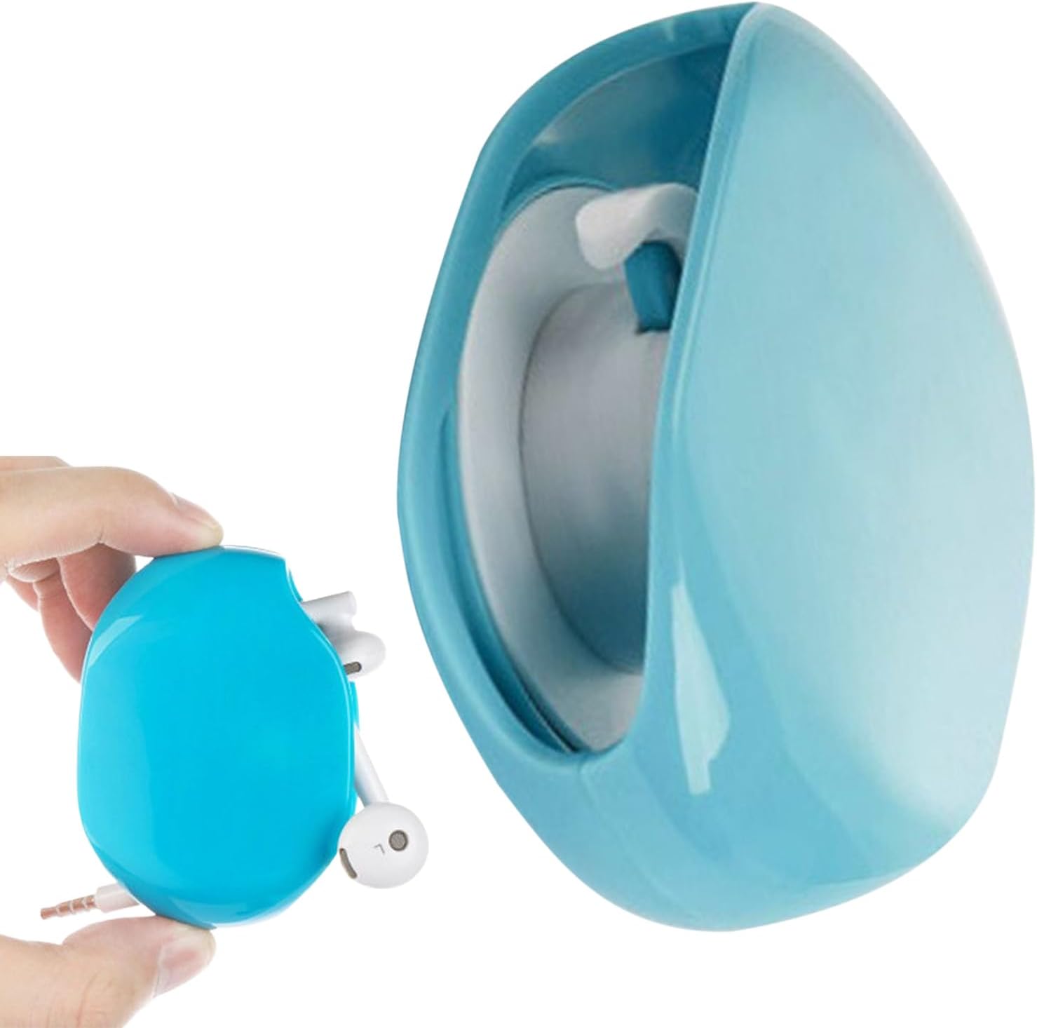 Automatic Cord Reel | Retractable Cable Management,Cord Retractor Small Winder Case for Phone Earbuds Headphone Reader Chargers Wire Home Car Tablet Travel