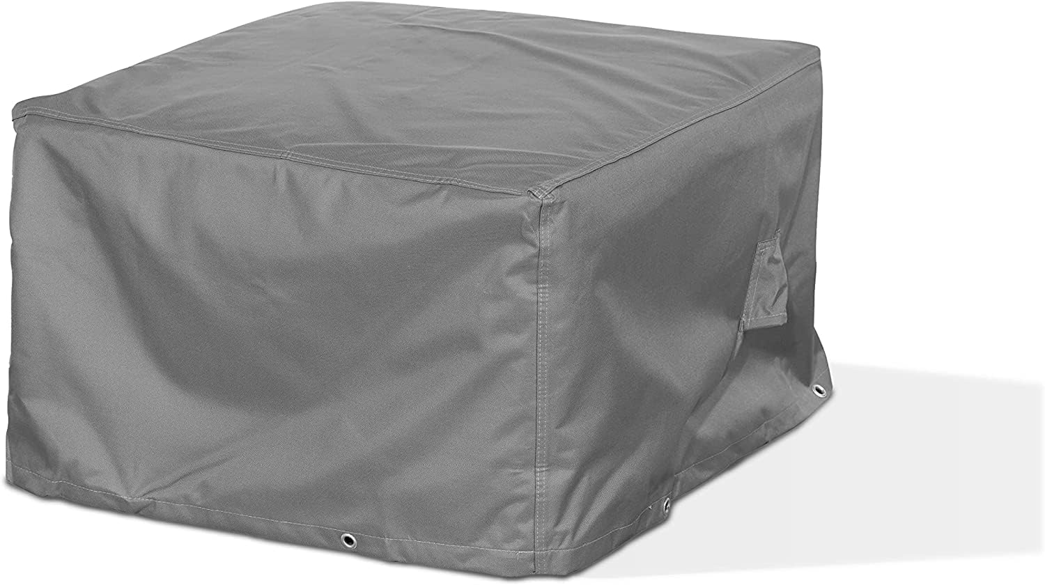 Funda protectora para mesa de centro de jardín | 85 x 85 x 45 cm | Poliéster tejido Oxford 600D, color: gris