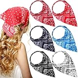 Trendy bandana headbands for women: the package includes 6 pieces floral elastic hair scarfs in 6 different styles, the various styles and colors are easy to match your daily dress, the sufficient quantity is enough for your application and replaceme...
