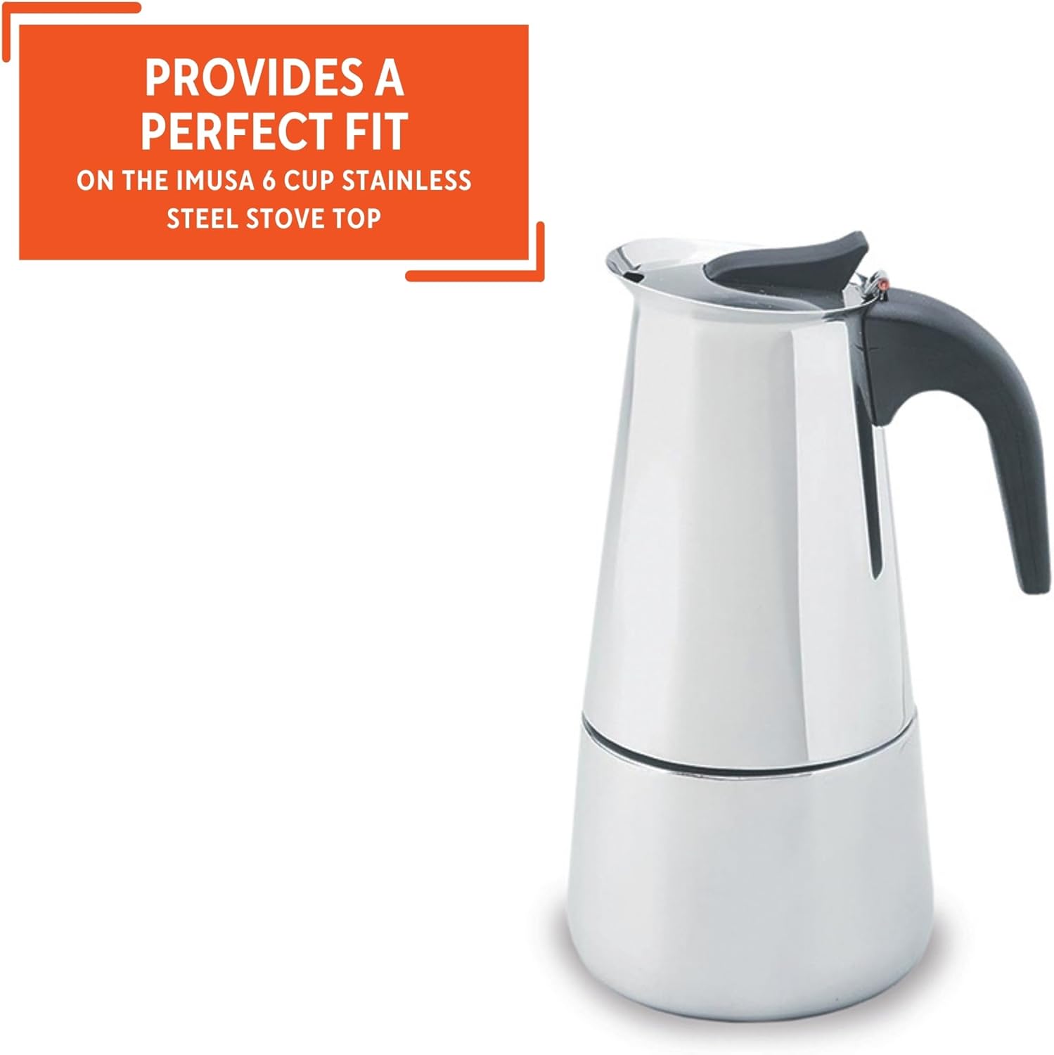 Imusa Replacement Gasket and Filter For Stainless Steel Coffee Makers, 6 Cup: Industrial & Scientific