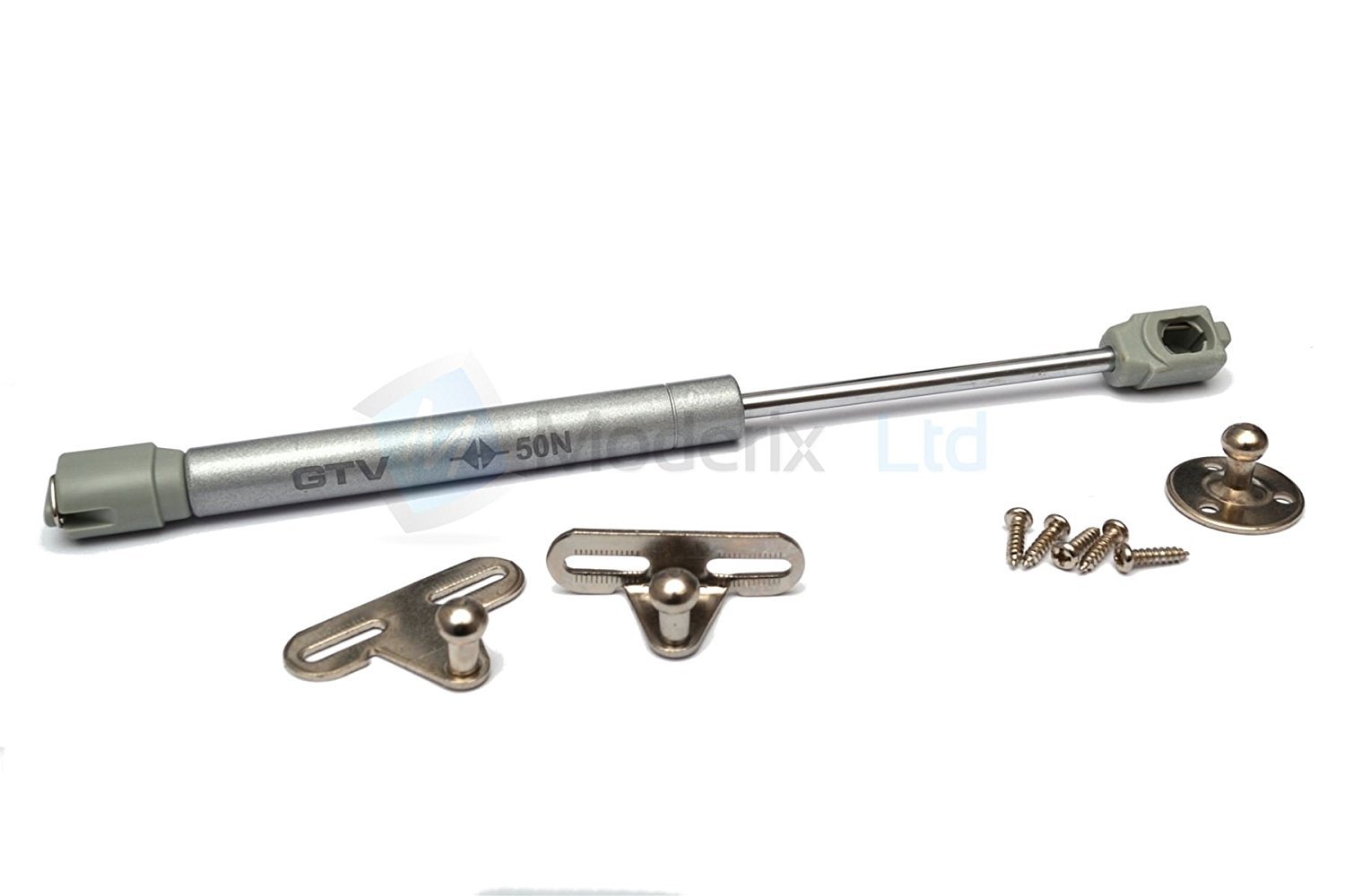 Gtv 10X Kitchen Cabinet Door Toy Box Gas Strut Stay Soft Close Hinge 50N