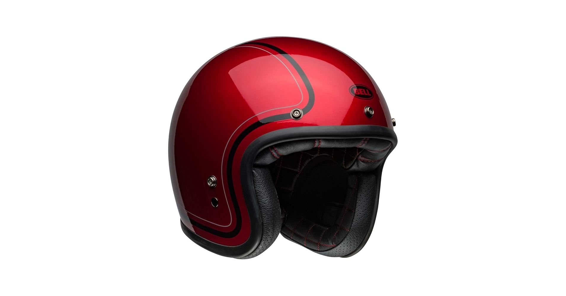 Bell♡ 　0204 Amazon.com: Bell Custom 500 Helmet (Chief Gloss Candy Red