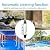 Salt System Salt Water Chlorator,Chlorine Generator Electrolyser Salt Chlorinator Salt Water System for Pools Self-Cleaning Salt Chlorine Generator for 50 m³ Swimming Pool,EC-12