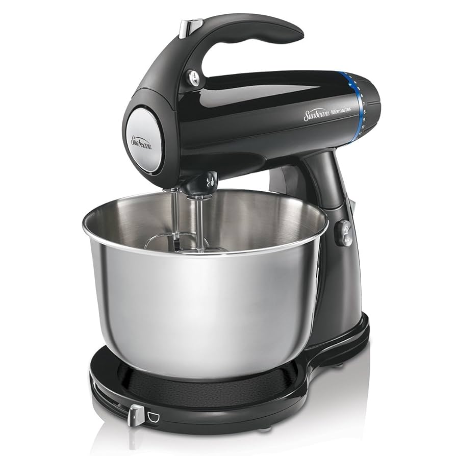 Sunbeam Mixmaster スタンドミキサー Sunbeam Mixmaster Combo Hand & Stand Mixer 6 Speed 3 Qt