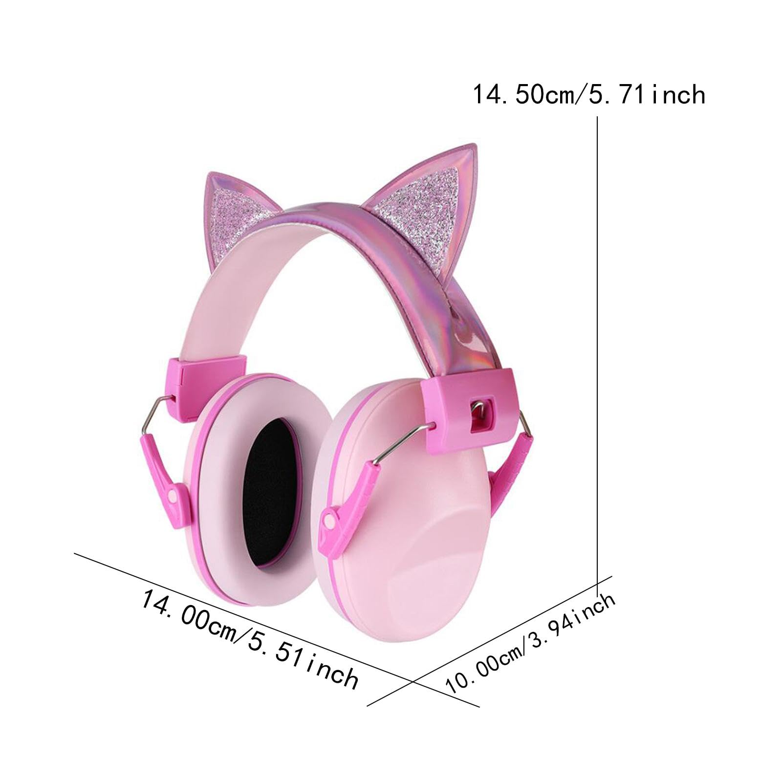 Amagogo Cuffie antirumore per bambini, tappi auricolari insonorizzati, cuffie antirumore, protezioni auricolari regolabili per i viaggi