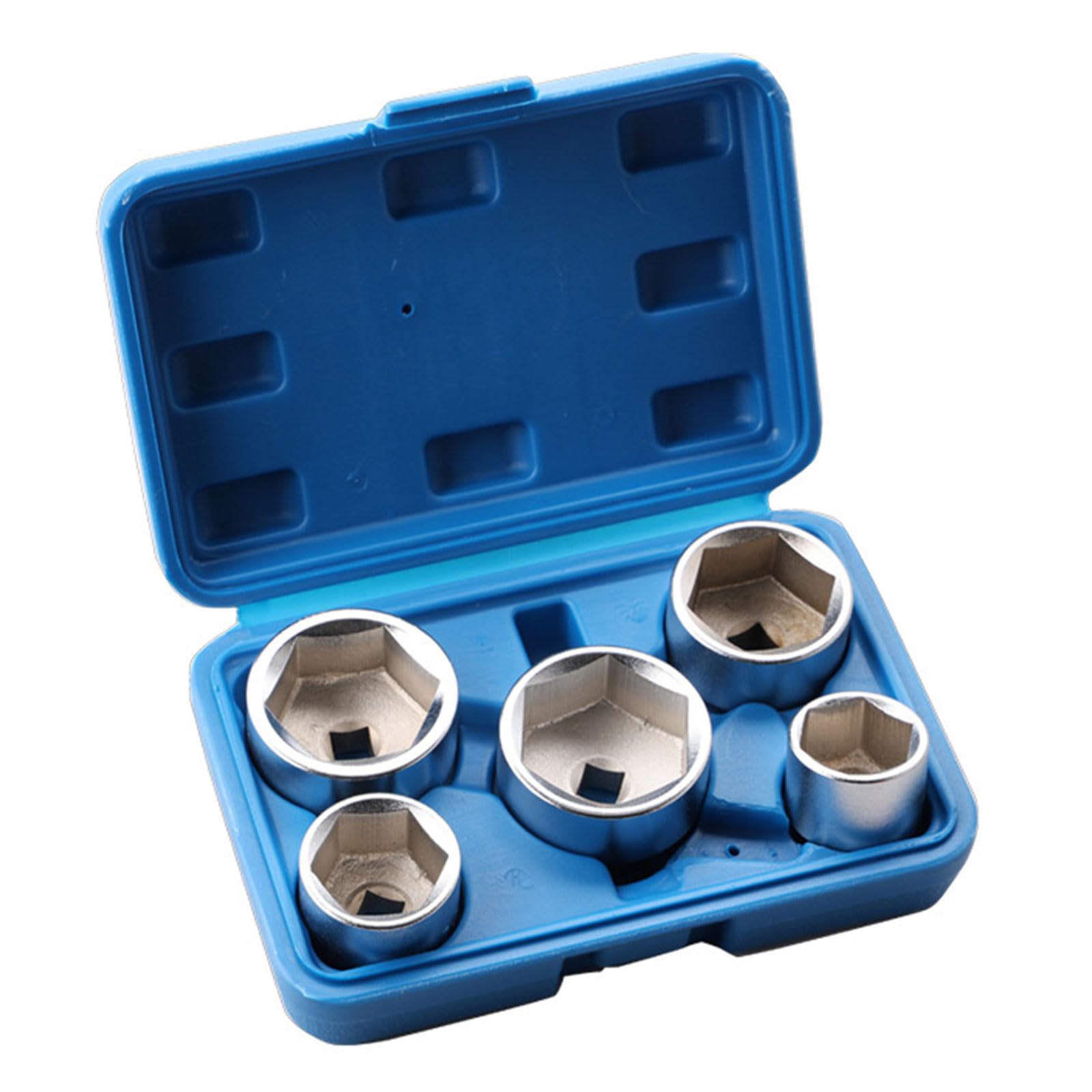 Pxzh Blue Strength Wrench Socket Tool With 3 / 8Inch Drive For Standard Ratchets For Smooth Operations Multiple Size Tool