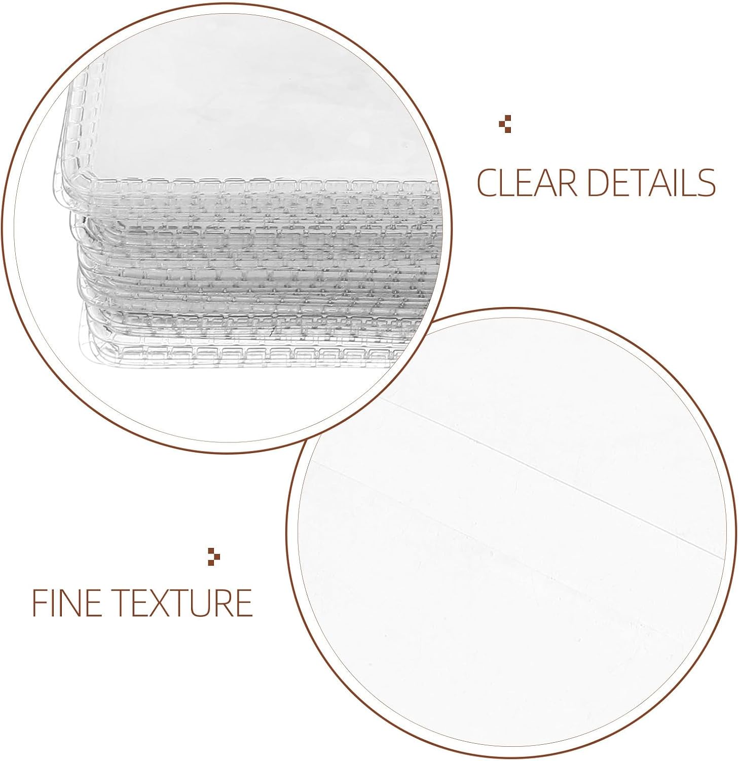 50pcs Coin Pouches Foldable Dual-Sided PVC Design, Coin Organizer Sleeves for Collectibles and Stamps, Portable Convenience for Exhibitions and Gift Giving