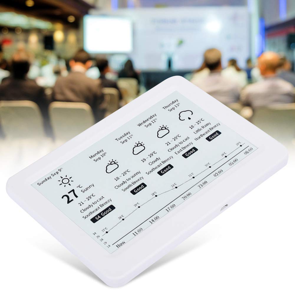 Alomejor Wytrzymały Ekran E-Ink z technologią NFC do Nowoczesnych Biur 7,5-calowy, Ekologiczny Design (ekran atramentowy)