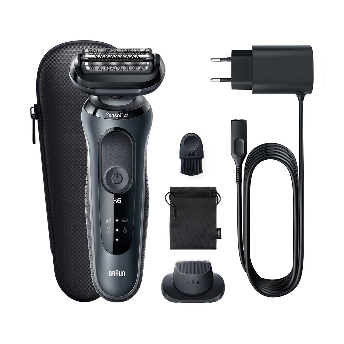 Braun Series 6 Regolabarba Uomo, Rasoio Elettrico Barba, Rifinitore Di ...