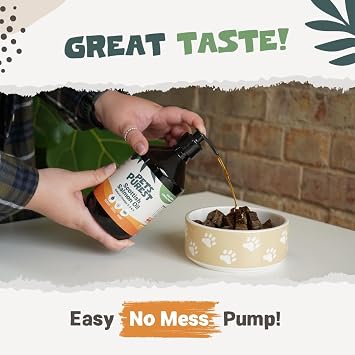 Pets Purest Scottish Salmon Oil For Dogs, Cats, Horse, Ferret & Pet - Pure Omega 3, 6 & 9 Fish Oil Food Treats Supplement for Natural Coat, Immune Support, Itchy Skin, Joint & Brain Health (300ml)