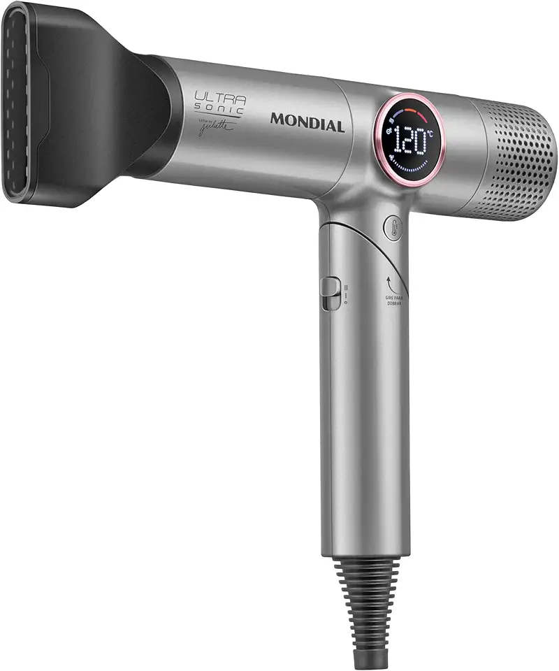 MONDIAL Secador Ultra Sonic By Juliette BLDC com Cabo Dobrável 127V - SCP-JU-04-US