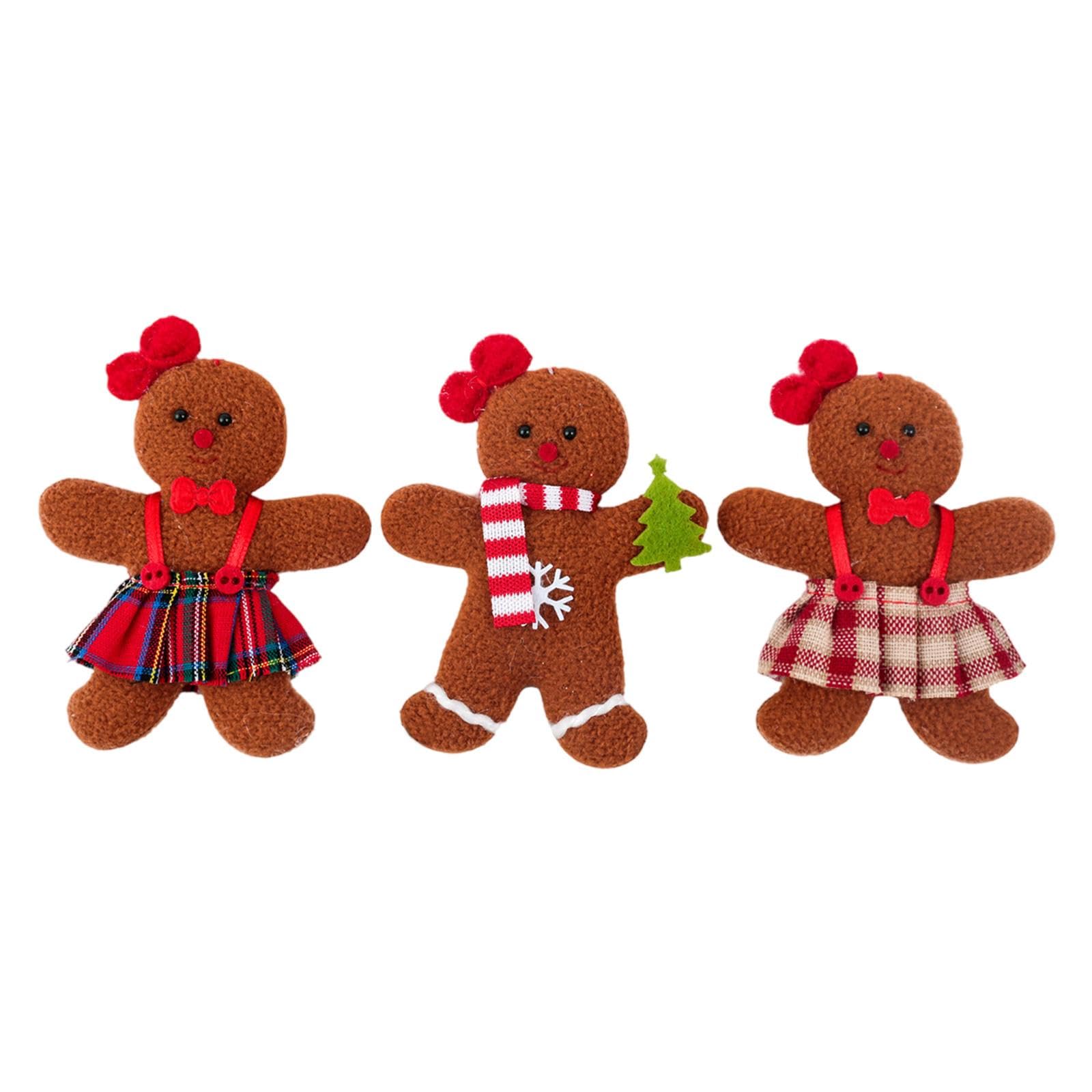 Ornement suspendu tissu de Noël pendentif de décoration haut de gamme salon