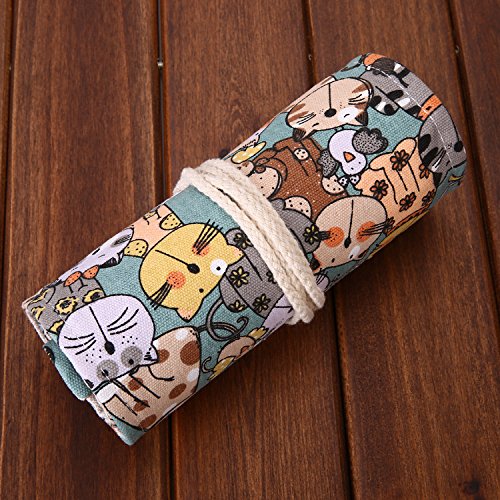 Tela Yalulu Pencil Wrap, a forma di gatto per la