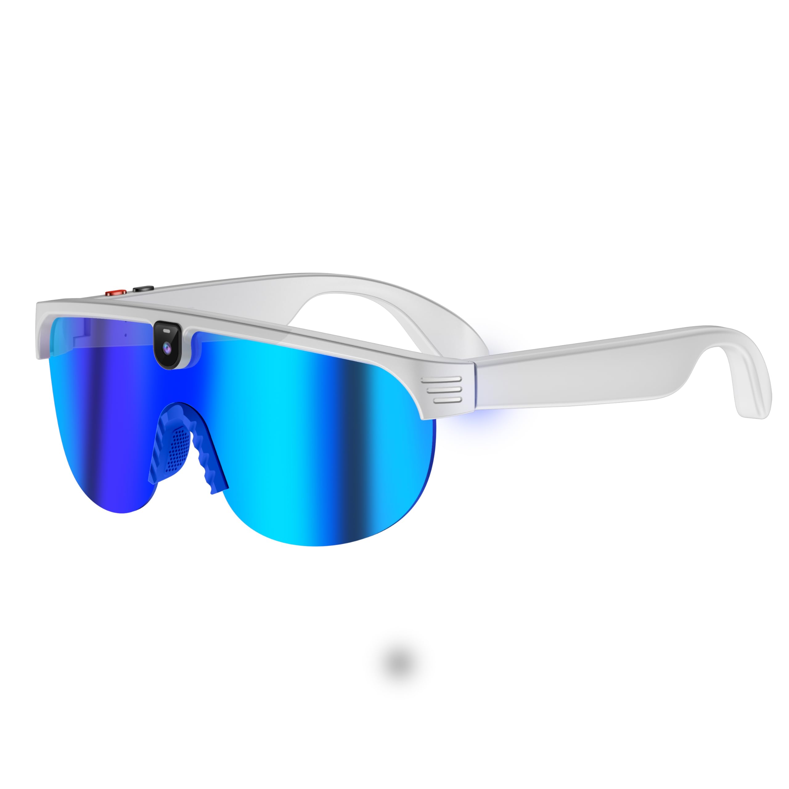 Smart Camera Glasses - 4K Recording Sports Sunglasses with Bluetooth Hands-Free Camera for Running Cycling Skiing Outdoor Activities