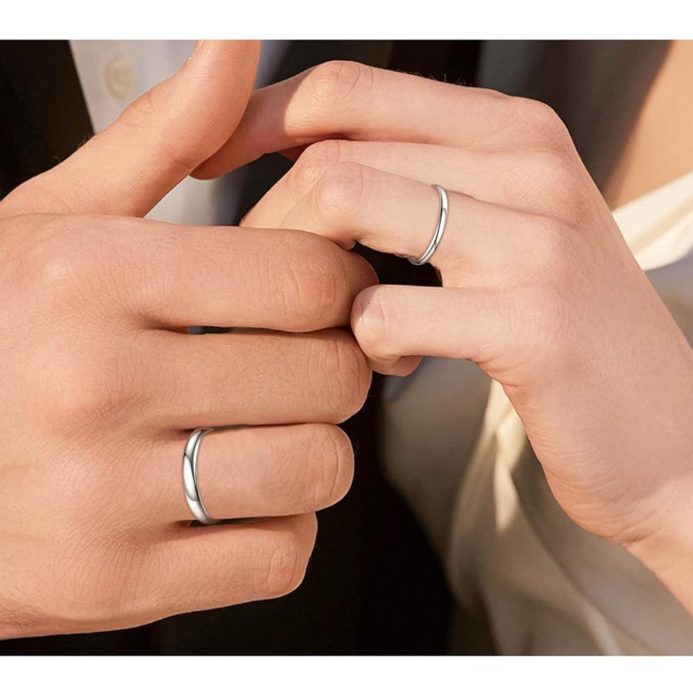 ChicSilver 925 Sterling Silver Stackable Rings for Women