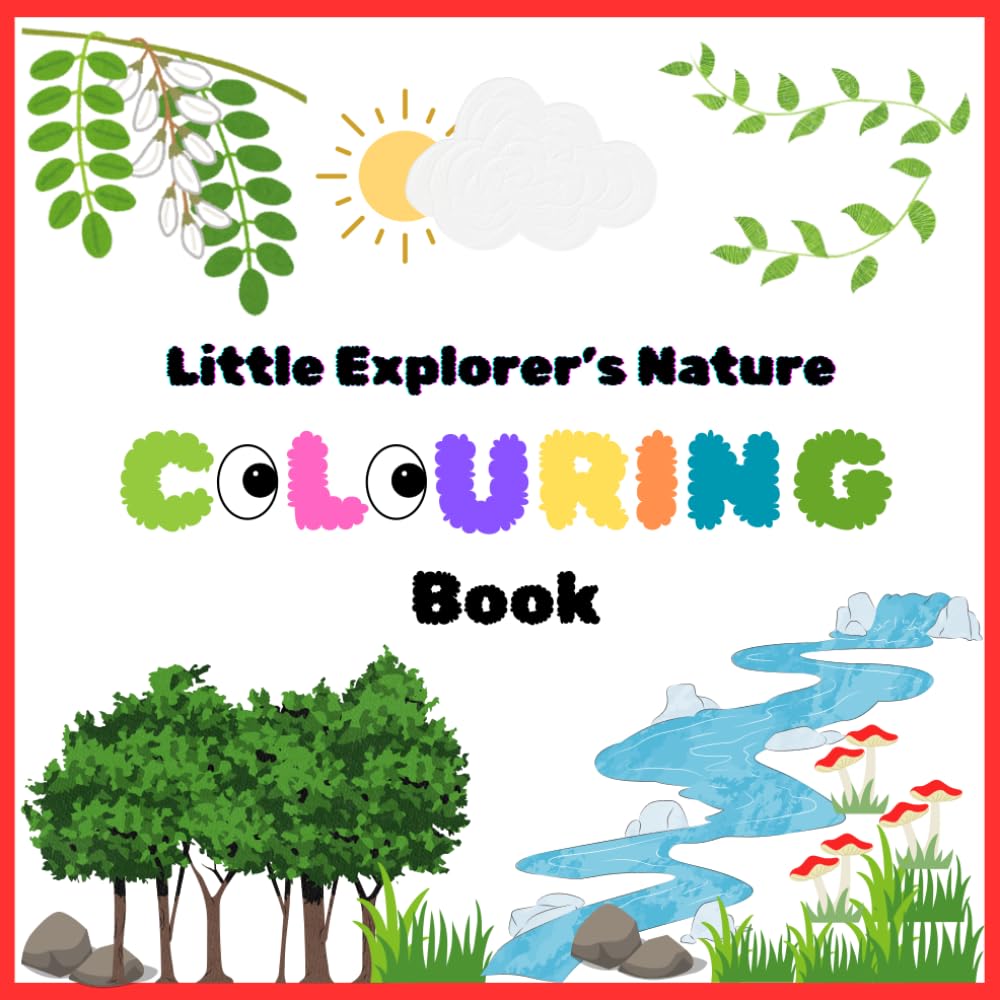 Little Explorer's Nature Colouring Book