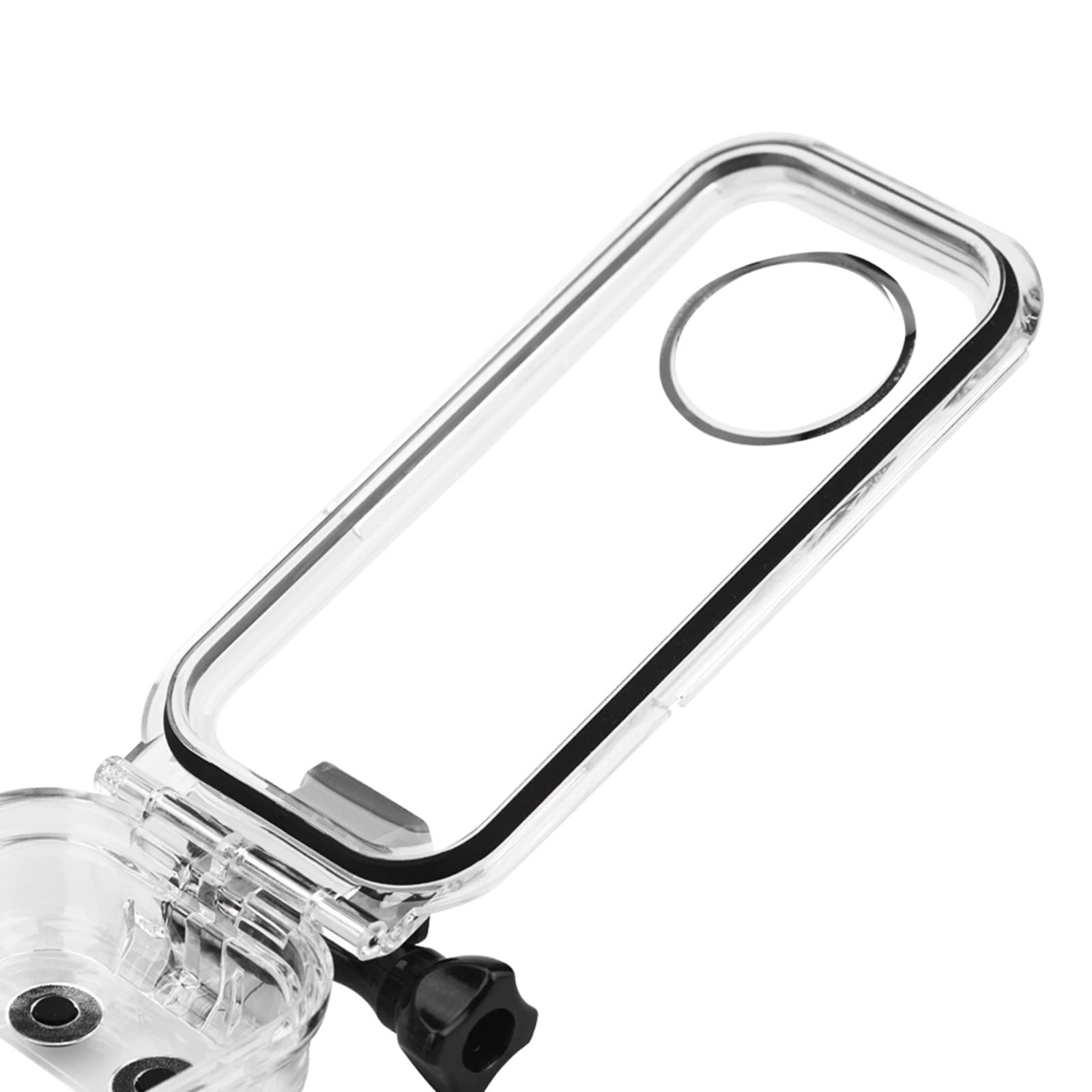 Carcasa de buceo para cámara de acción, funda impermeable para buceo, esnórquel, natación, carcasa de 360 grados para esnórquel y natación