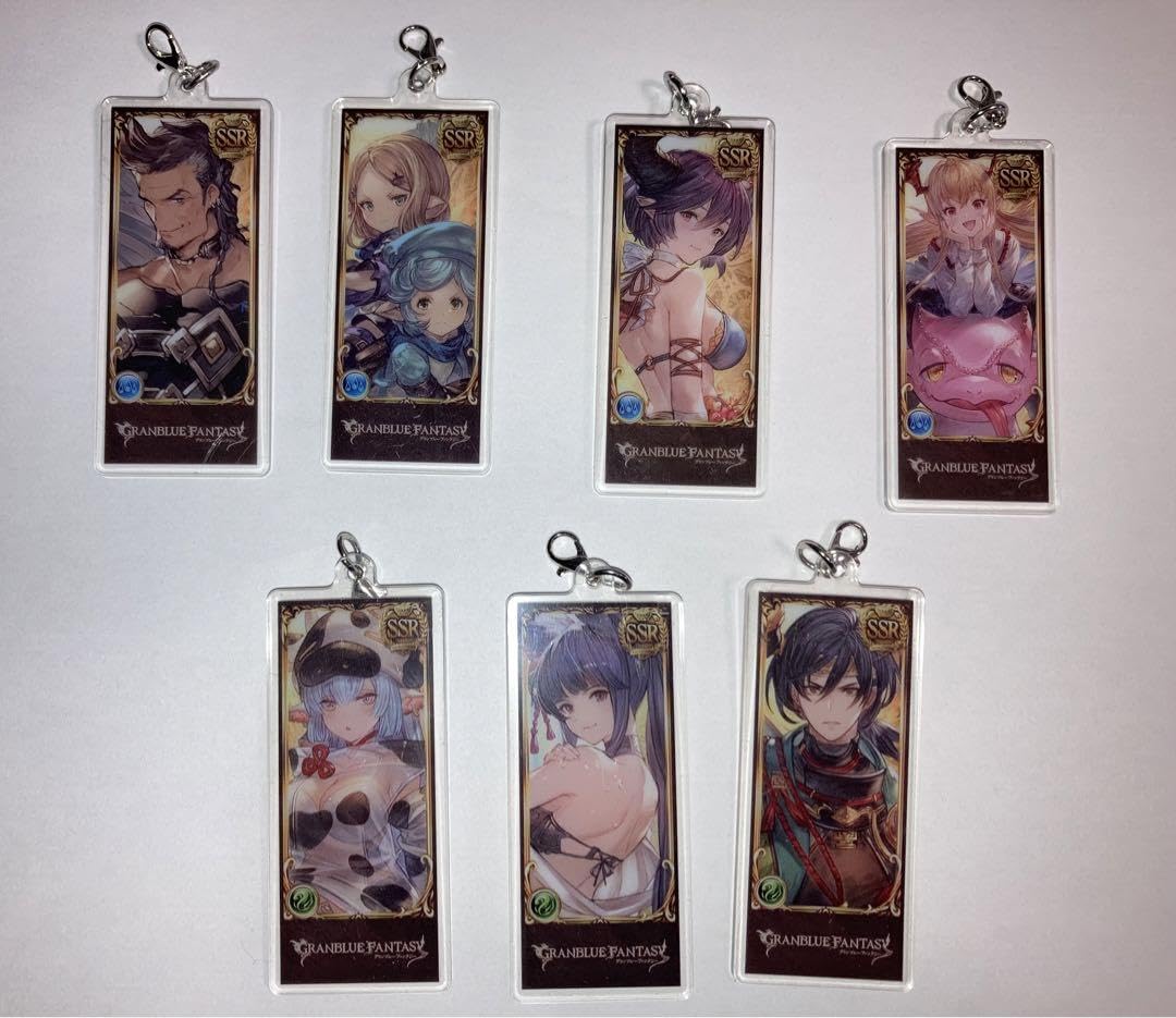 Amazon.co.jp: グラブル 編成アクリルチャーム vol.2 売り : おもちゃ