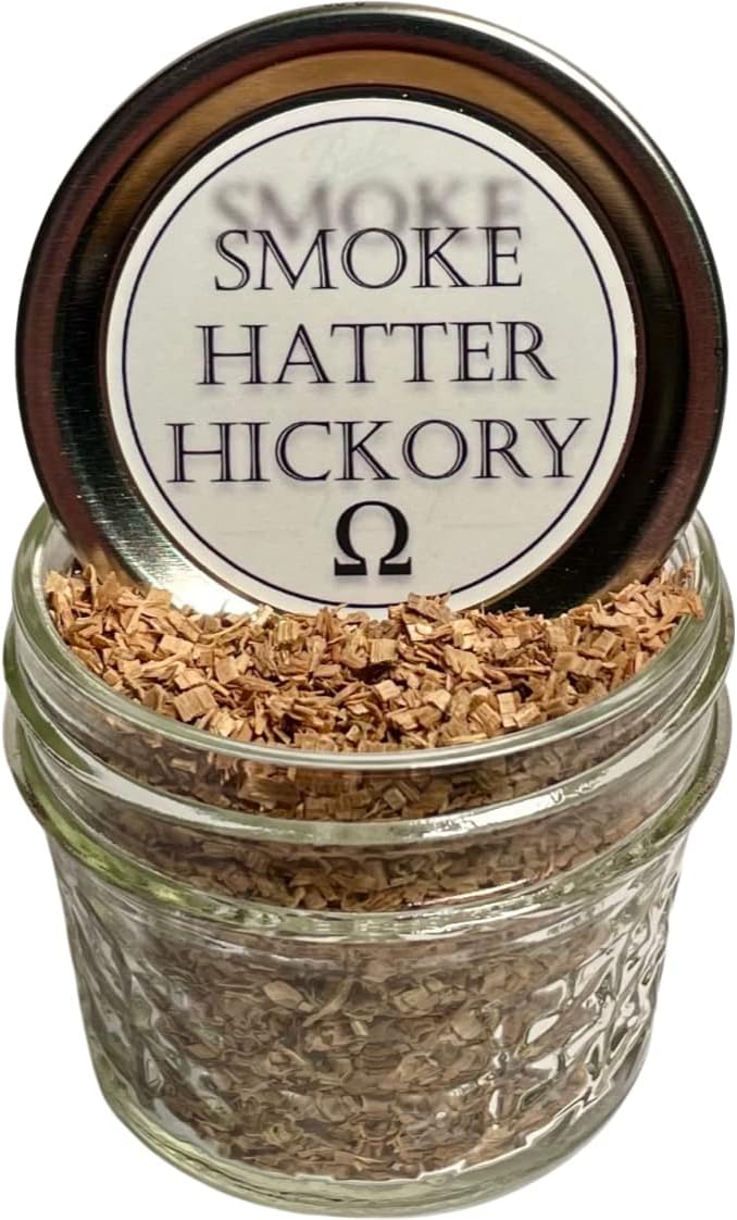 Smoke HatterHickory Wood Chips, Premium 4oz Volume