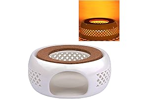 Glass Teapot with Warmer: A Warm and Inviting Tea Experience