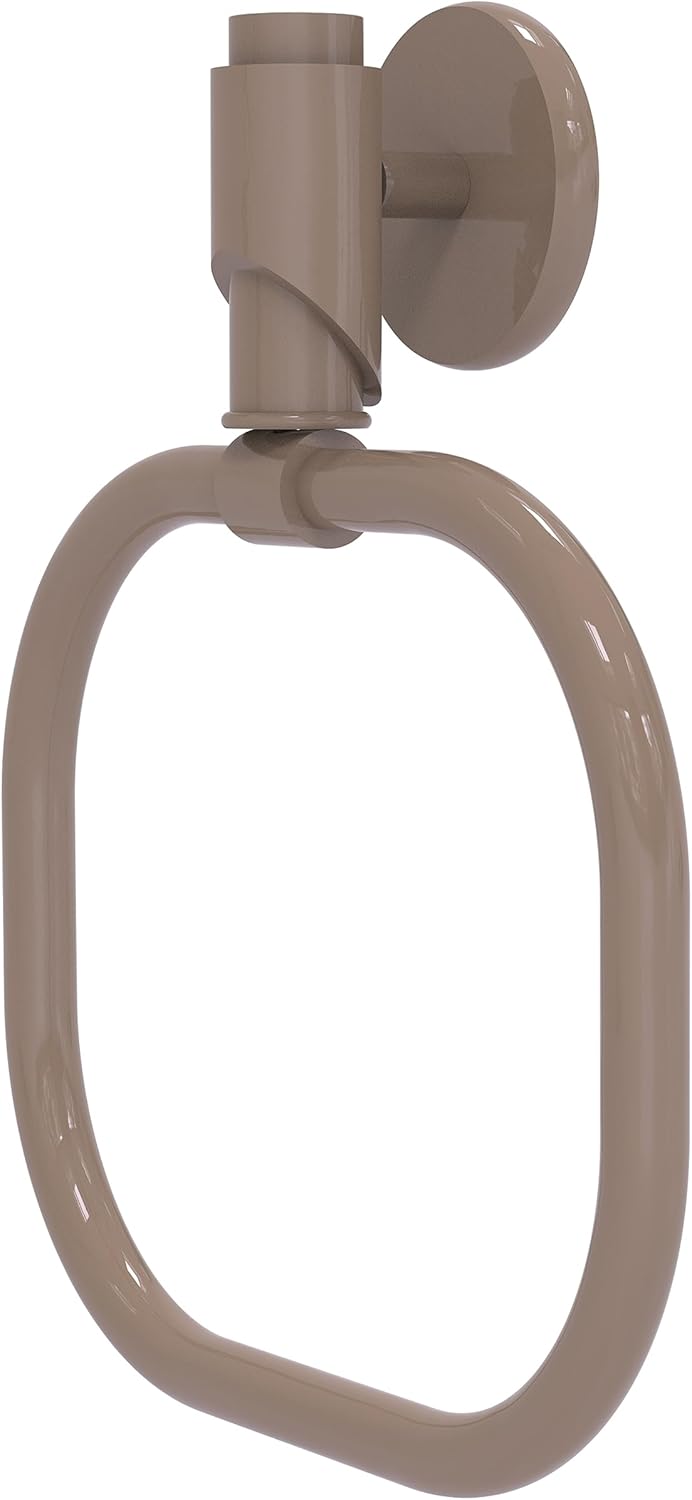 Allied Brass TR-16-FER Tribecca Collection Towel Ring, Fire Engine Red