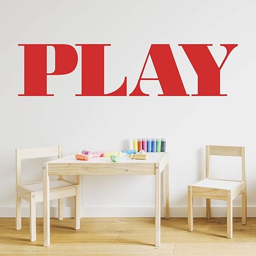 Calcomanía de vinilo para pared, juego de 33 x 34 pulgadas, calcomanía inspiradora y divertida para jugadores, niños, niñas, dormitorio, sala de