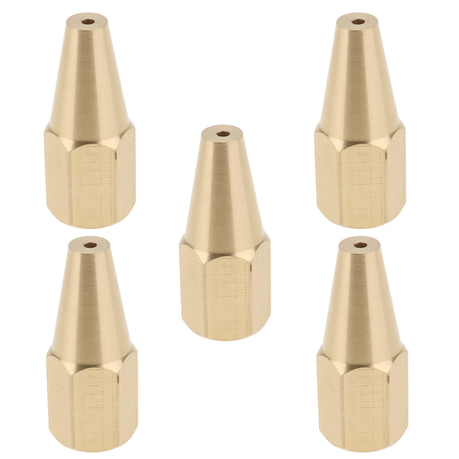 YINETTECH 5pcs Acetylene Welding Spray Gun Nozzle H01-2 5# 0.9mm Suitable for Pipeline Jewelry Welding Heating