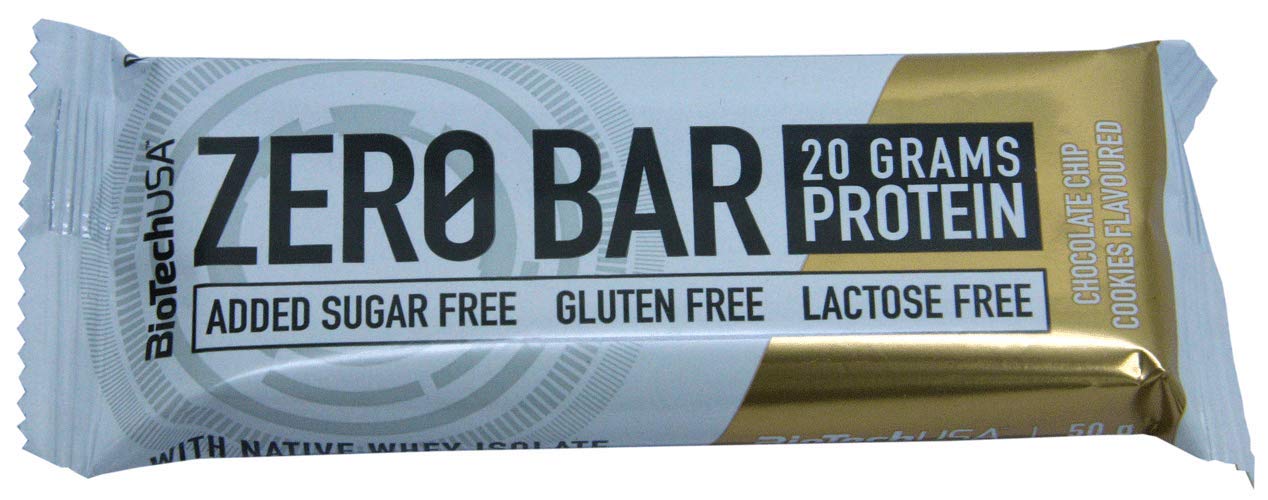 BioTech USA – baton zerowy, 10 x 50 g ciasteczek czekoladowych