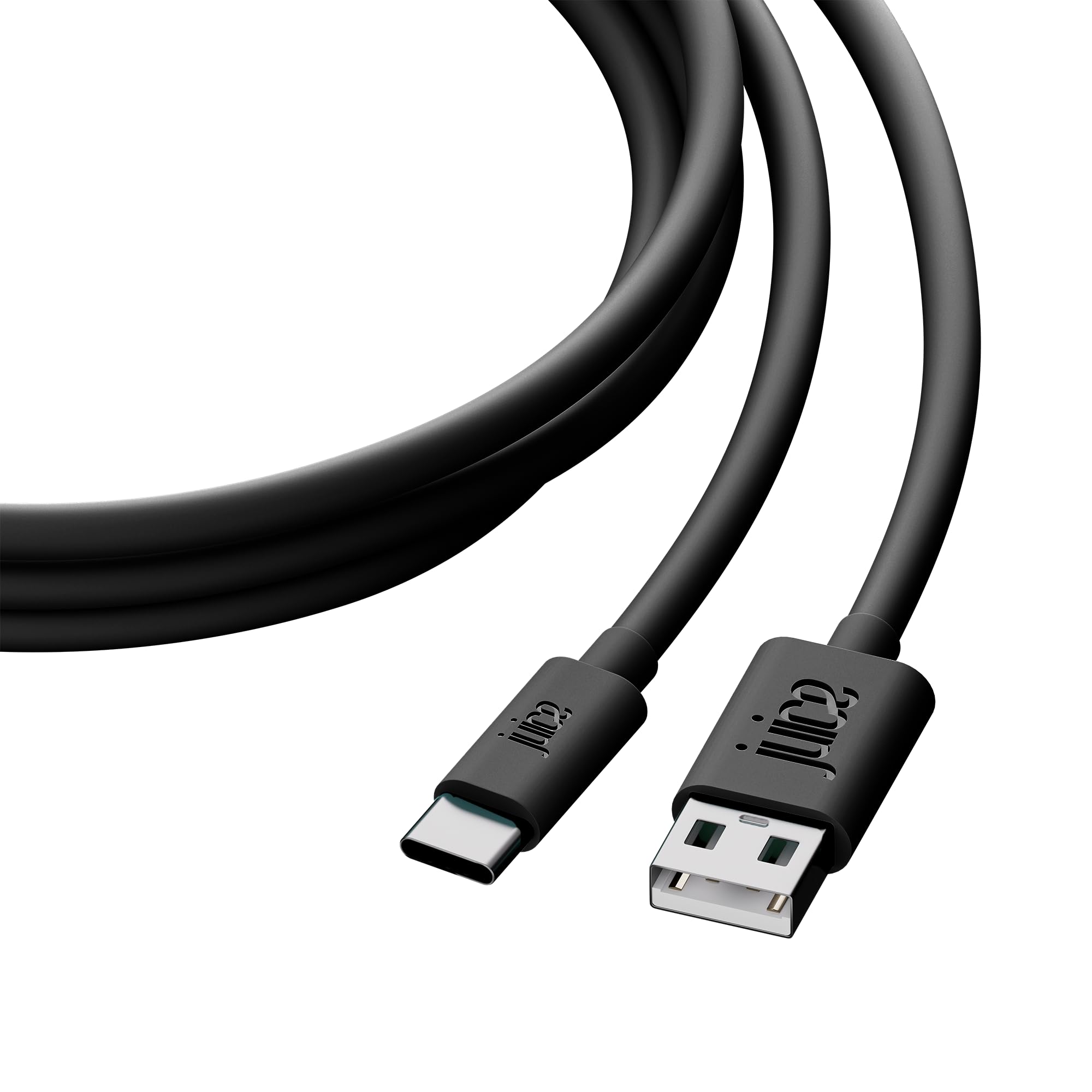 Juice USB A to USB C Cable 1m | Fast Charging Sync Lead | Black