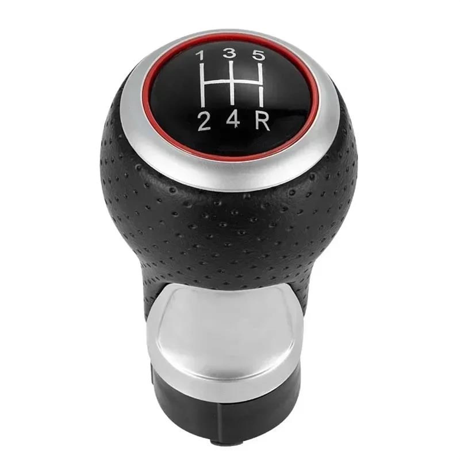 Fsozdbbpl One Color Automotive Parts 12Mm 5/6 Speed Gear Shift Knob Lever Stick For A4 B6 B7 B8 A6 S4 8K A5 8T Q5 8R 2007-2015(Red 5 Speed-13524R)
