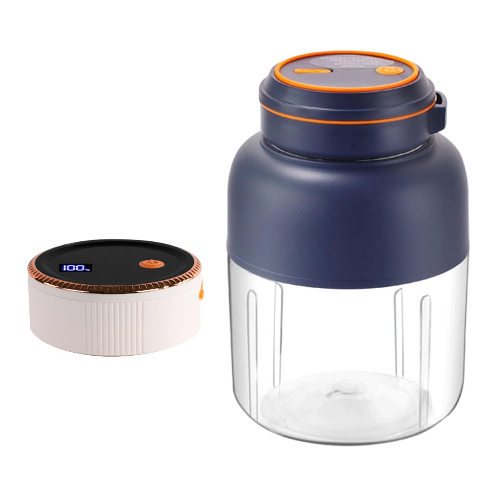 Mekalero Speed 80W Small Mixer 1400ML Large Cup for Drinks and Wholesome Productions ABS Substance Combiner Countertop Mixer Drink Maker