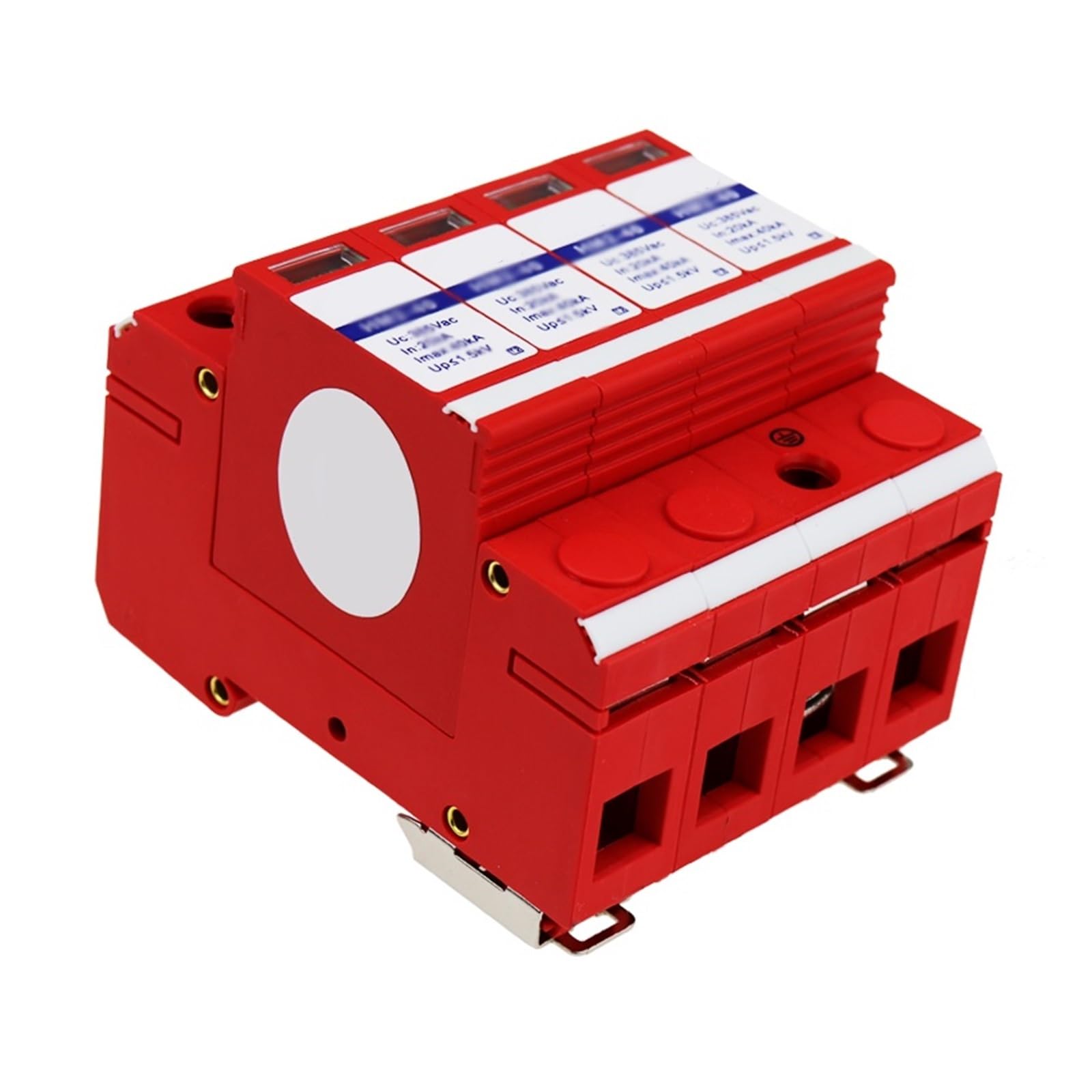 DEBLAN Scaricatore di sovratensione trifase da 380 V, Classe C, Tipo 2, 40 KA, 1,5 KV