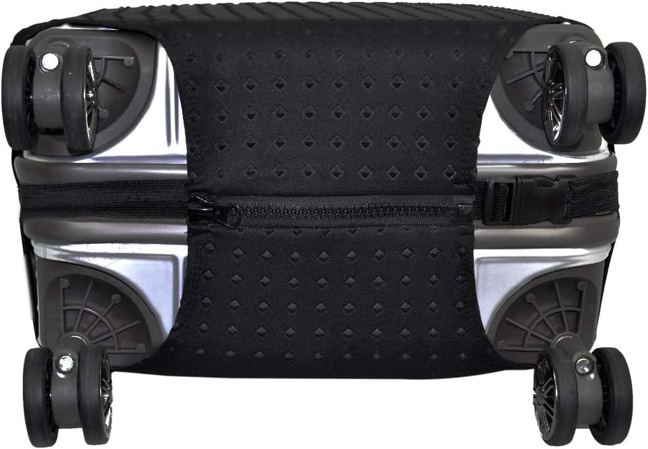 review HoJax Waterproof Luggage Protector, Suitcase Covers Fits 19-21 Inch Luggage Black