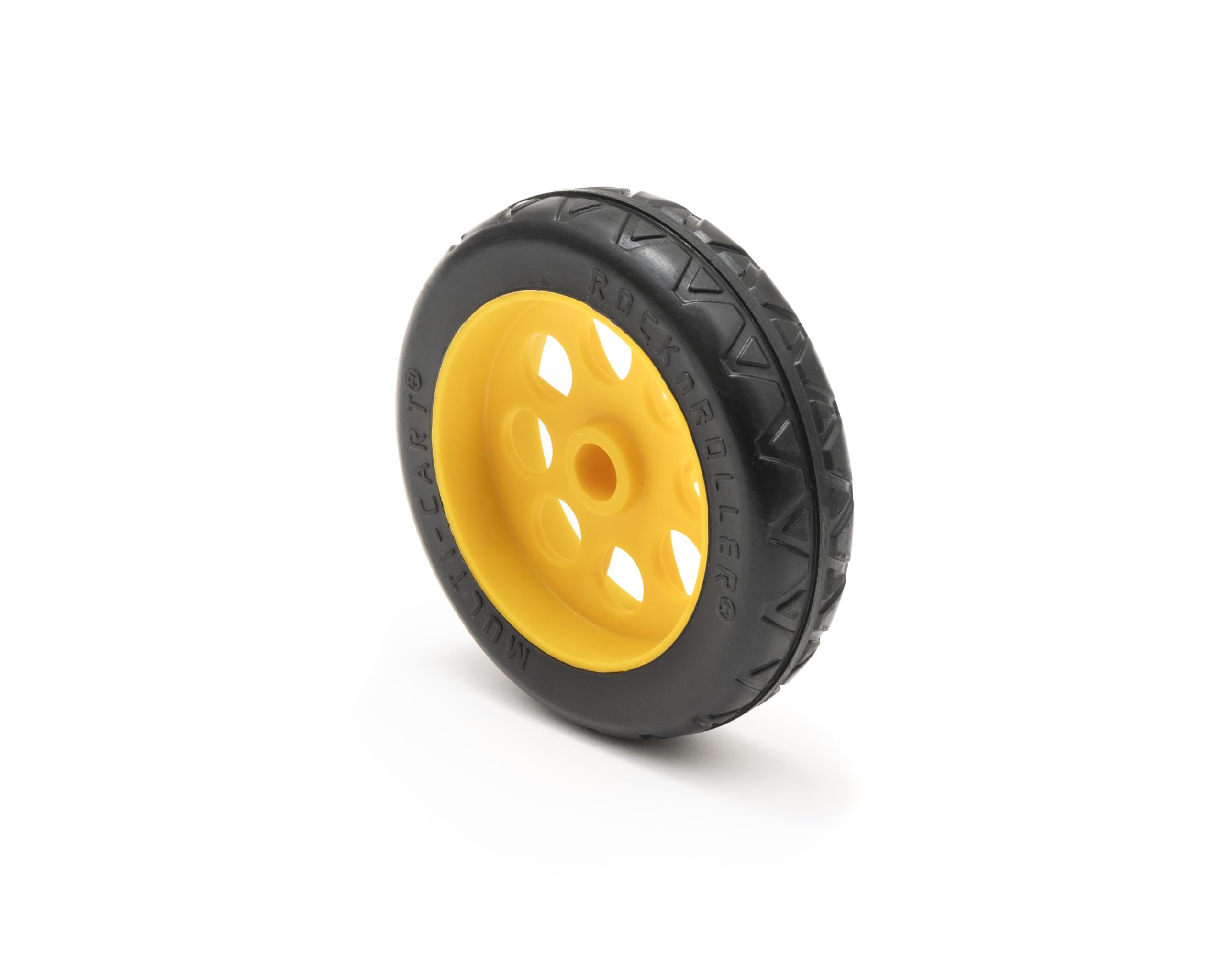 Rock-N-Roller R-Trac 6" x 1.5" No-Flat Rear Wheel 2-Pack for R2 and RMH1 Multi-Carts, Offset Hub