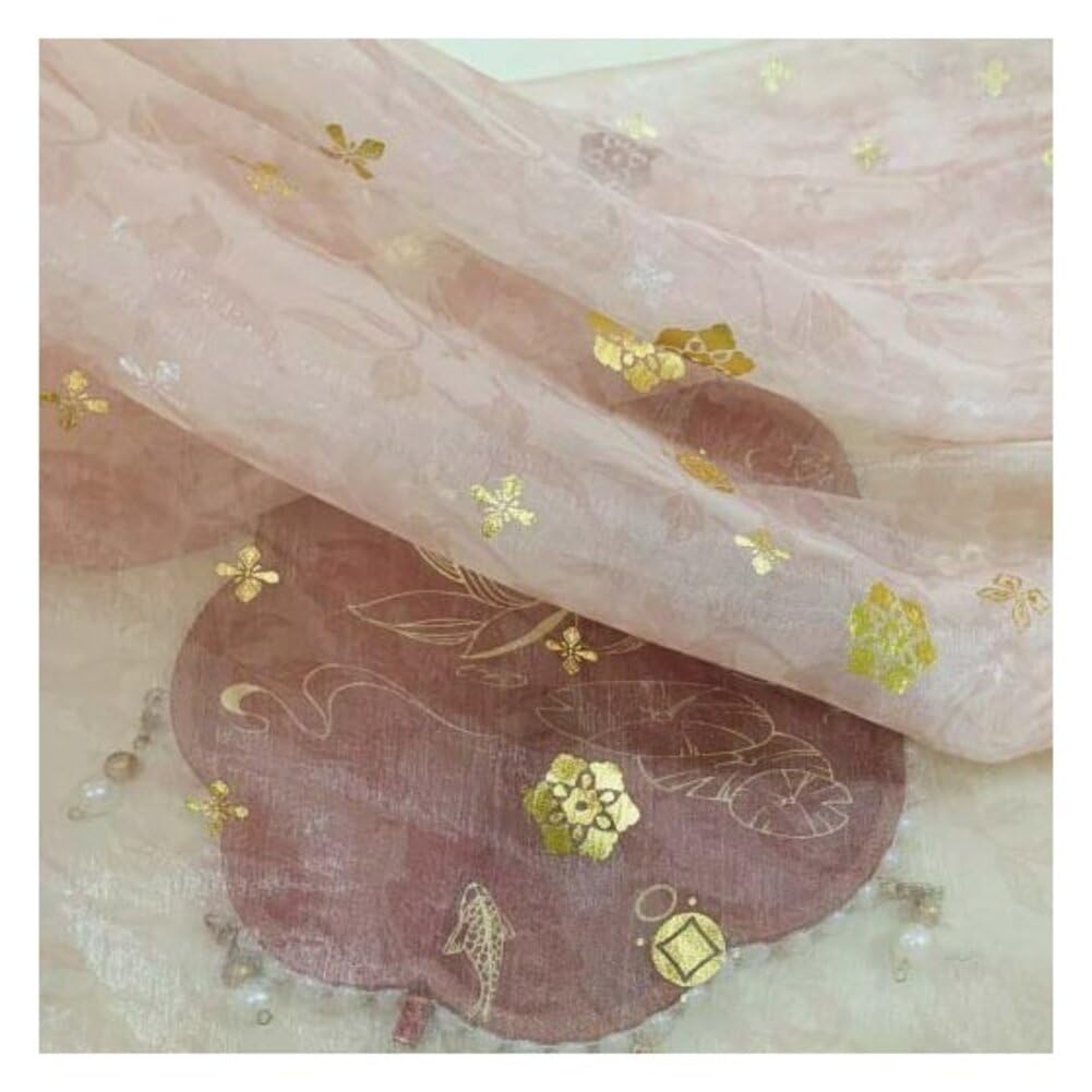 Chiffon Stoff 1.5 * 3m Organza glänzend Tüllstoff Dekostoff Glitzerstoff Dekotuch Hochzeit Vorhänge Drapierstoff glänzender Tüll Patchwork Textilien Kostümstoff Stoffe für Kleidung