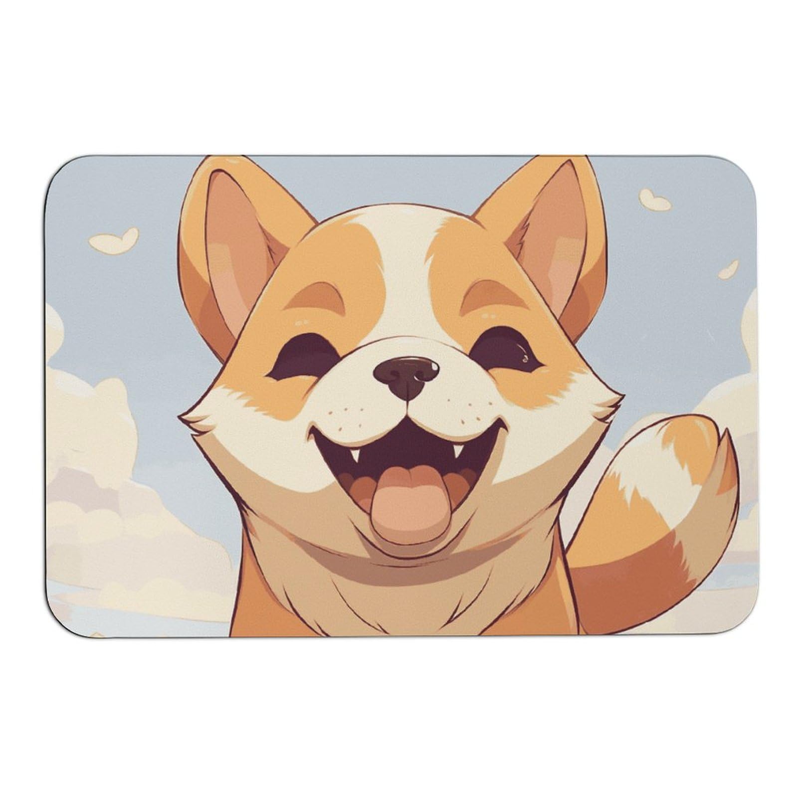 Tapis de bain Shiba Inu : la solution antidérapante pour un sol propre