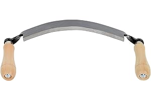 Timber Tuff 10" Draw Shave Knife for Professional Woodworking | TMB-10DC