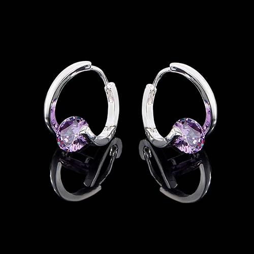 Miniatura 5 de Lymphatic Prime - Aretes de acupresión para actividad linfática Aretes de aro de drenaje linfático con germanio para regalos de cumpleaños